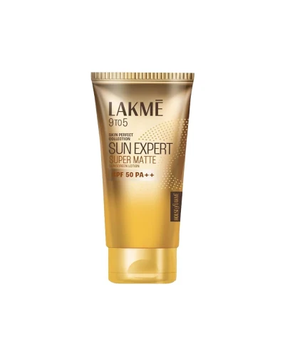 LAKME 9 To 5 Sun Expert Super Matte Sunscreen Lotion SPF 50 pa+++, 50gm