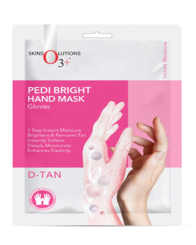 O3+ Pedi Bright Hand Gloves Cream Mask