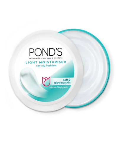 Pond's Light Moisturiser With Vitamin E & Glycerin, 100gm