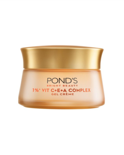 Pond's Bright Beauty 1% Vitamin C+E+A Gel Creme, 23gm