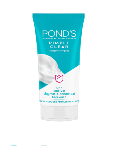 Pond's Pimple Clear Face Wash With Thymo-t Essence, 100gm