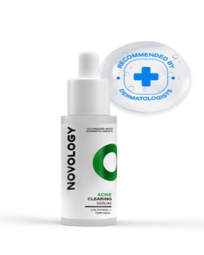 Novology  Acne Clearing Serum With 0.1% Thymol + Terpineol, 28ml