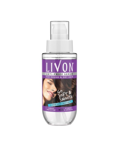 Livon Anti-Frizz Hair Serum For Rough & Dry Hair, 100ml